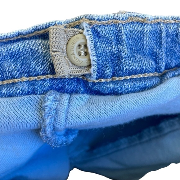 Levi's Ruffled Floral Denim Skirt w Built-in Shorts Toddler Girl's 2T - Picture 13 of 16